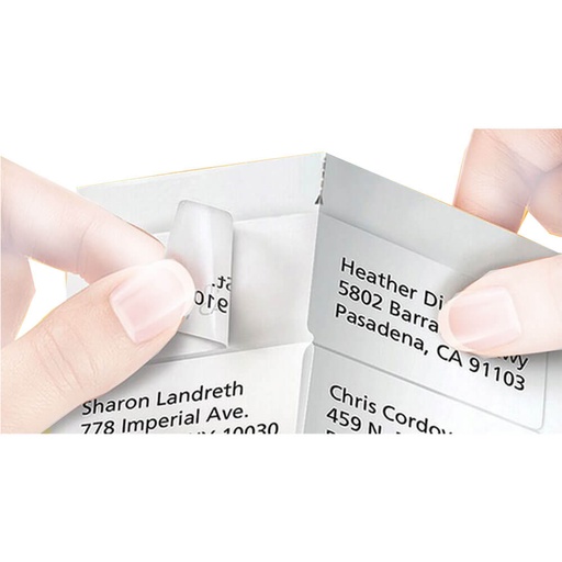 [WS1DSVM01] Avery Address Inkjet Mini Clear Label 38.1x21.2mm (25pk)