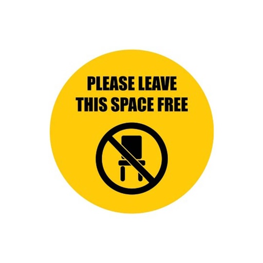 [WS1HKRX01] Avery Please Leave This Space Free 20cm Label A4 (5pk)