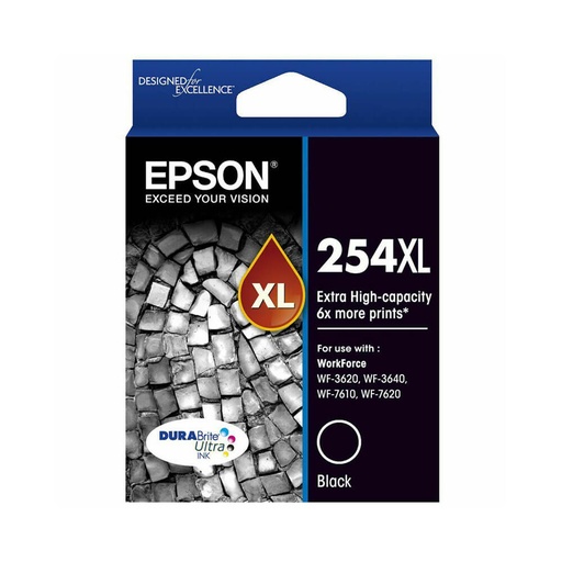 [WS1GCUF01] Epson Extra High-capacity Inkjet Cartridge 254XL (Black)