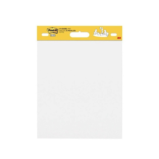 [WS1QUMN01] Post-it Easel Pad White 381x457mm (20/pad)