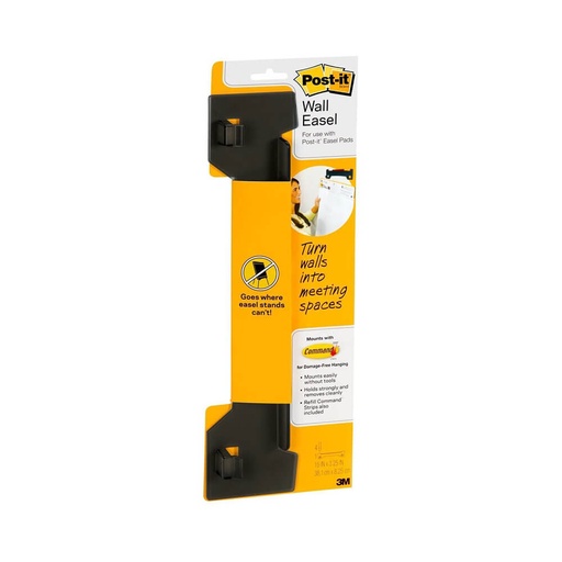 [WS1ZQRB01] Post-it Wall Hanger with Command Strips Easel Pad (2pk)