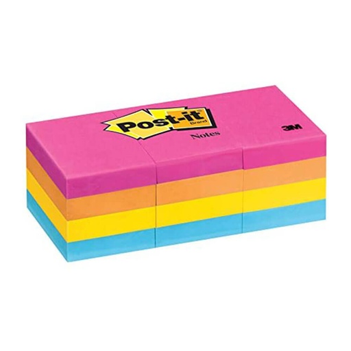 [WS1RDKR01] Post-it Notes Assorted Capetown 34.9x47.6mm (12pk)