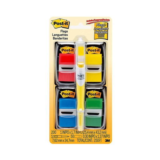 [WS1WEQJ01] Post-it Value Pack Flags
