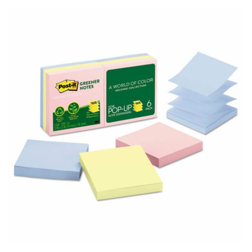 [WS1KXII01] Post-it Pop-up Notes 76x76mm Helsinki (6pk)