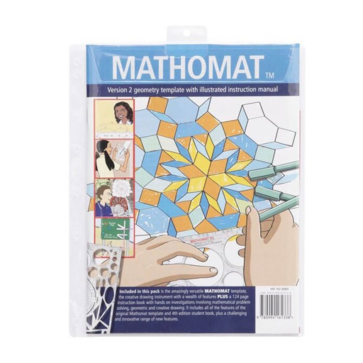 [WS1SEKD01] Mathomat V2 Stencil Template with Illustrated Student Book