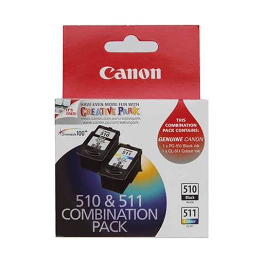 [WS1CRTA01] Canon Inkjet Cartridge Combo Pack (PG510/CL511)
