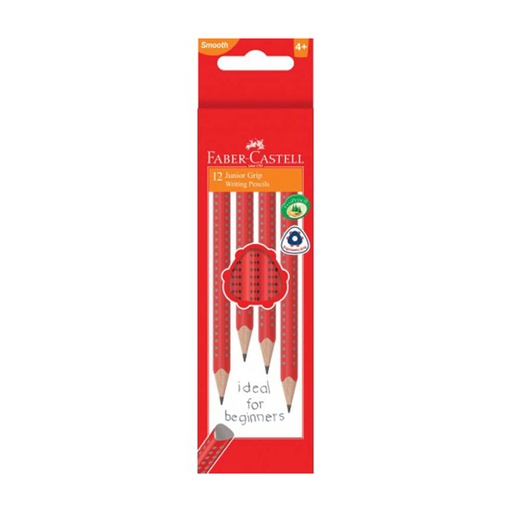 [WS1ALXQ01] Faber-Castell Junior Grip Beginners Graphite Pencil (12pk)