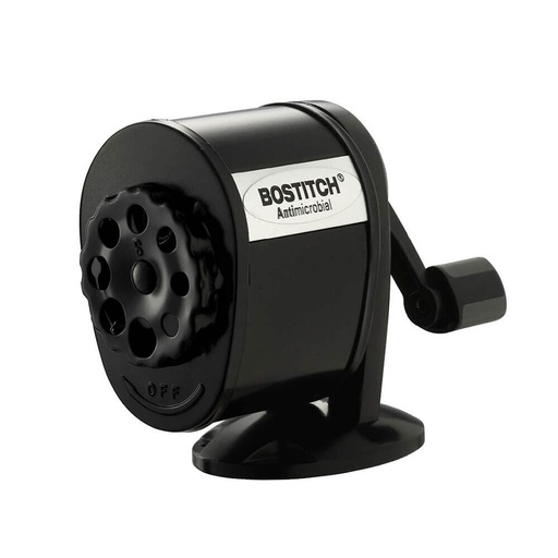 [WS1VSIN01] Bostitch Antimicrobial Manual Pencil Sharpener (Black)
