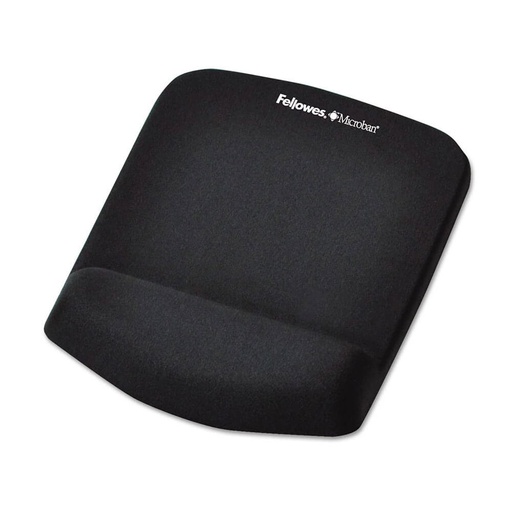 [WS1EVAH01] Fellowes Wrist Support PlushTouch Mouse Pad (Black)