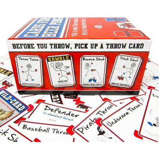 [VR4BKKV01] Cards For Beer Pong Party Game