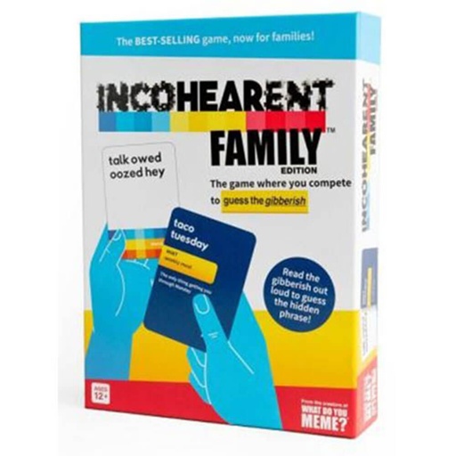 [VR4NCTJ01] Incohearent Family Edition Party Game