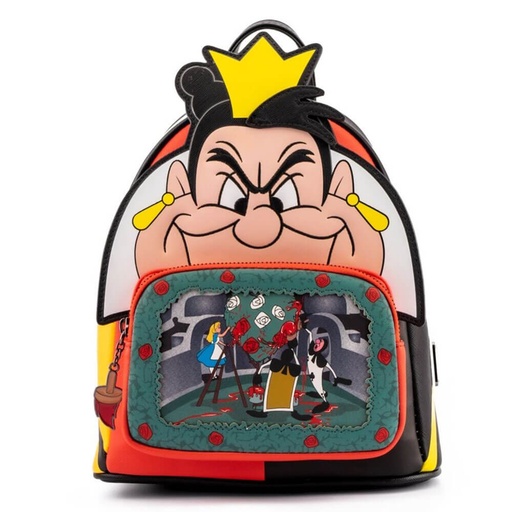 [IC9TTQT01] Alice in Wonderland Queen of Hearts Mini Backpack
