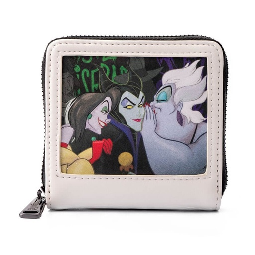 [IC9RPWU01] Disney Villains Club Polaroid Zip Purse