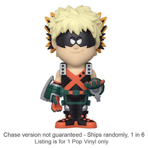 [IC9WSPG01] My Hero Academia Bakugo Vinyl Soda Chase Ships 1 in 6