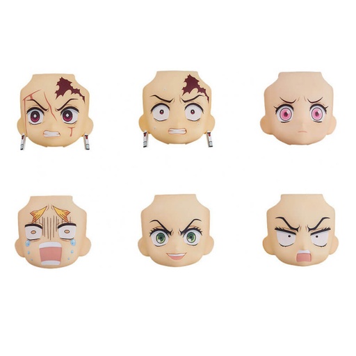 [VR5MMDI01] Kimetsu no Yaiba Nendoroid More Face Swap (Assortment of 6)
