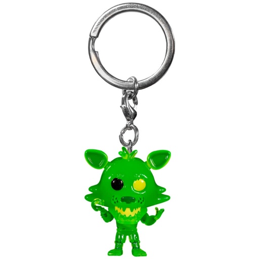 [IC10KKVT01] Five Nights at Freddy's Radioactive Foxy Pop! Keychain