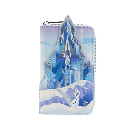 [IC10ZWBB01] Frozen Castle Zip Purse
