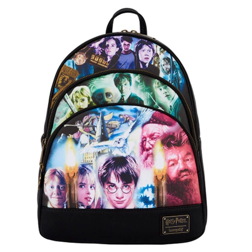 [IC10QQUX01] Harry Potter Trilogy Triple Pocket Mini Backpack