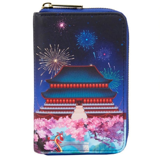 [IC10WTEF01] Mulan Castle Zip Purse