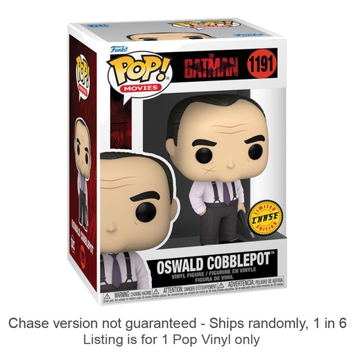 [IC10ILUD01] The Batman Oswald Cobblepot Pop! Vinyl Chase Ships 1 in 6