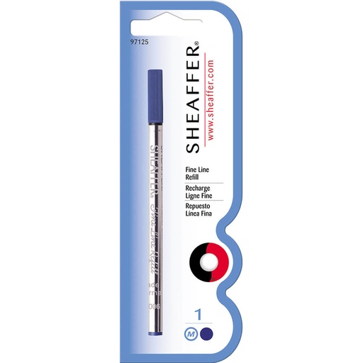 [WS2NBXK01] Sheaffer Rollerball Fine Line Pen Refill (Blue)