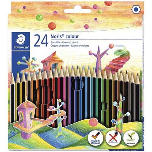 [WS2OTDY01] Staedtler Noris Coloured Pencils (24pk)