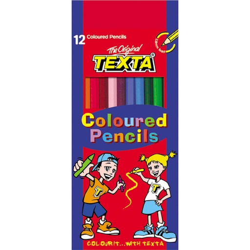 [WS2FCVD01] Texta Coloured Pencils (12pk)