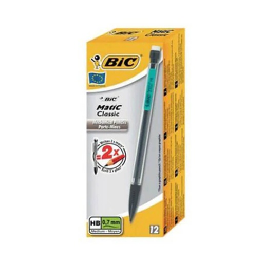 [WS2IREV01] BiC Matic Original Mechanical Pencils 0.7mm 12pcs (Assorted)