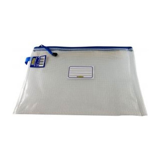 [WS2CIDH01] Osmer Mesh Pencil Case with Name Panel A4 (36x27cm)