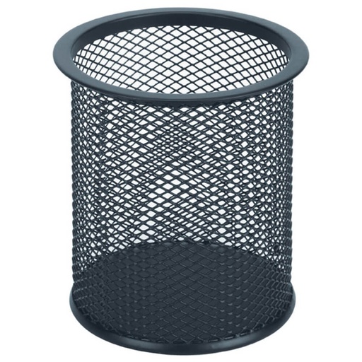[WS2DECX01] Esselte Mesh Metal Pencil Cup (Black)