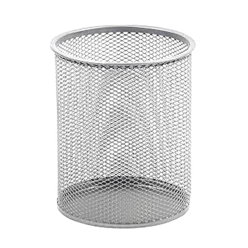 [WS2CECC01] Italplast Mesh Pencil Cup (Silver)