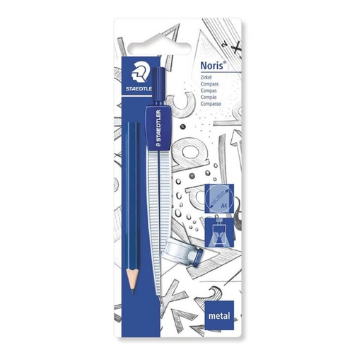 [WS2PUXE01] Staedtler Compass with Pencil in Blistercard
