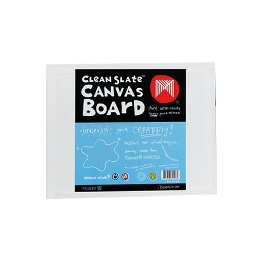[WS2DCDB01] Micador Clean Slate Canvas Board (12x10")