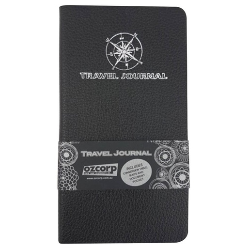 [WS2FPWS01] Ozcorp Soft Cover Slim Travel Journal (Black)