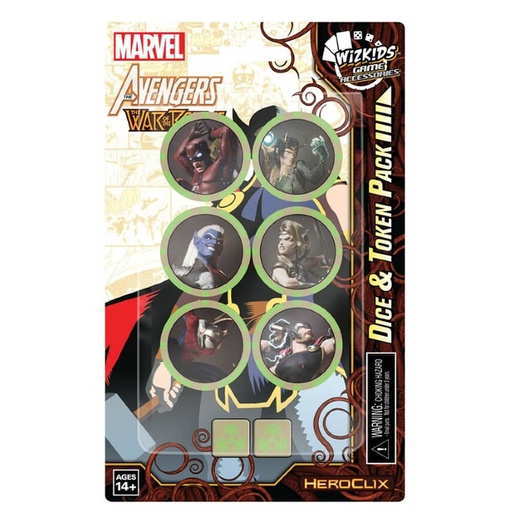 [LP2FNQC01] Marvel HeroClix Avengers War of the Realms Dice & Token Pack
