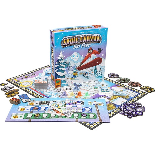 [LP2FMEN01] Skull Canyon Ski Fest Board Game