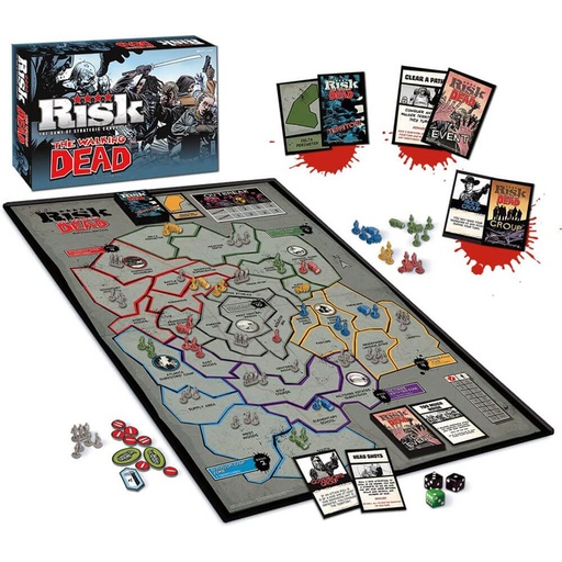 [RI1GPBF01] Risk Board Game The Walking Dead Edition