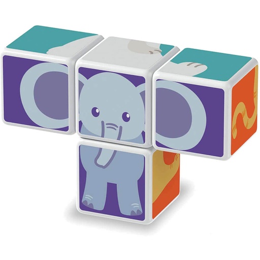 [RI1VWLD01] Geomag Magicube Animal Friends