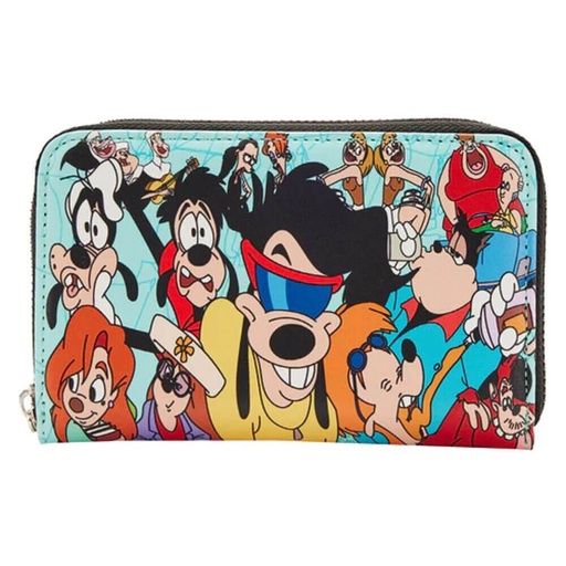 [IC11VQYO01] A Goofy Movie Collage Zip Purse