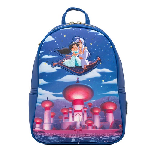[IC11AUPD01] Aladdin and Jasmine Magic Carpet Ride Mini Backpack