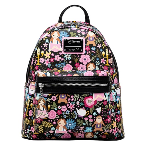 [IC11XWJT01] Beauty & the Beast (1991) Belle Floral Mini Backpack