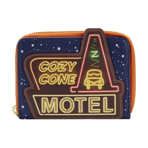 [IC11DPOI01] Cars Cozy Cone Motel Zip Purse