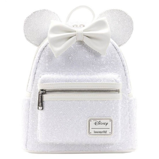[IC11IEYC01] Disney Minnie Moue Sequin Wedding Mini Backpack