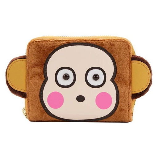 [IC11KKVR01] Sanrio Monkichi Costume Zip Around Wallet