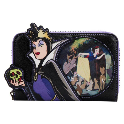 [IC11CPEJ01] Snow White (1937) Evil Queen Apple Zip Purse