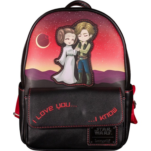 [IC11JFAG01] Star Wars Princess Leia & Han Solo US Exclsive Mini Backpack