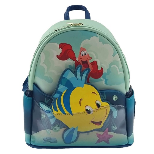 [IC11WYVO01] The Little Mermaid (1989) Flounder and Sebastian Backpack