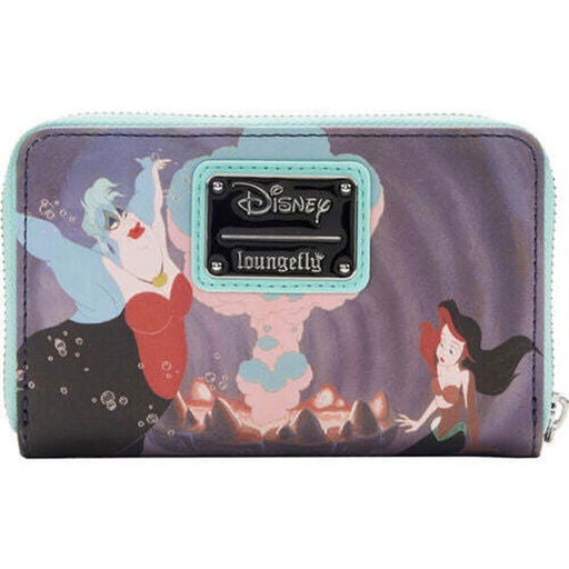 [IC11UFAA01] The Little Mermaid (1989) Princess Scenes Zip Purse
