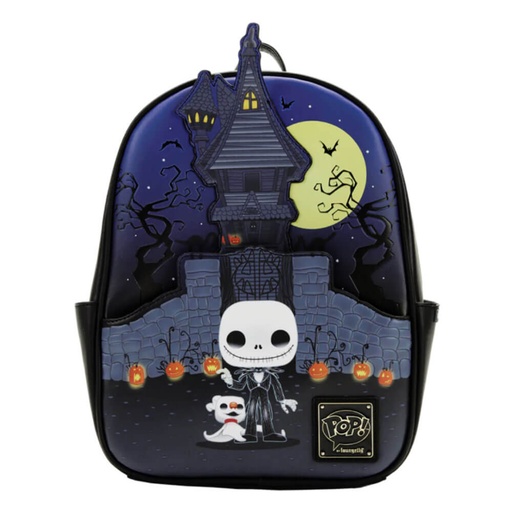 [IC11OYUX01] TNBC Jack Skellington House Pop! Mini Backpack