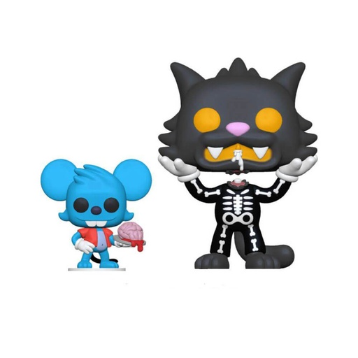 [IC11MHDZ01] The Simpsons Itchy & Scratchy Skeleton US Ex Pop! & Buddy